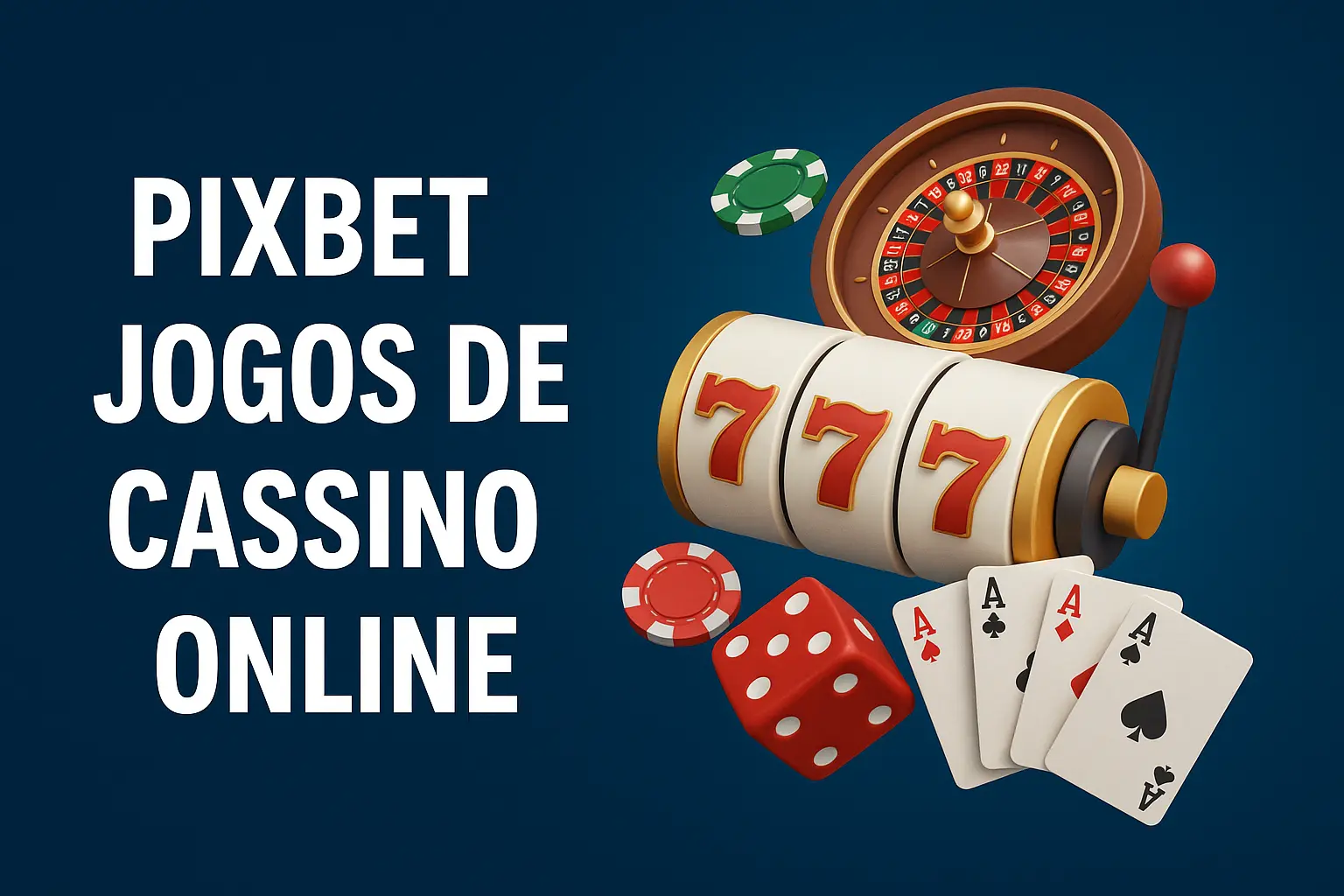 Jogos de cassino online PIXBET