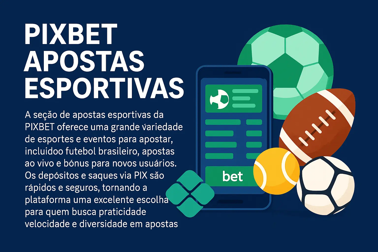 Apostas esportivas no cassino online PIXBET